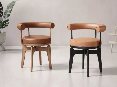 528 Indochine Armchair 3D model