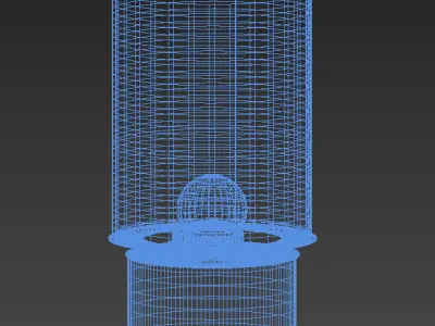 Alvaro Siza Table Lamp 3D model