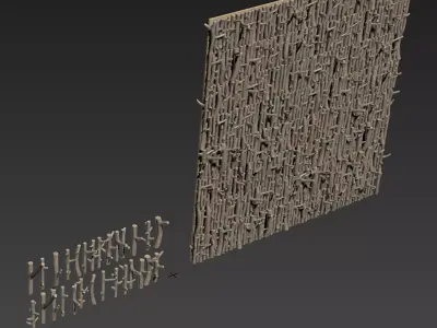 Branch decor n89e 3D model