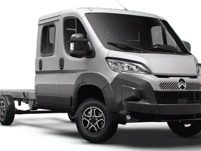 Citroen Jumper Chassis DoubleCab L4 2026 3D model