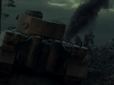 Smoke plumes bundle 120 frames 4x mid res 1x high res 3D model