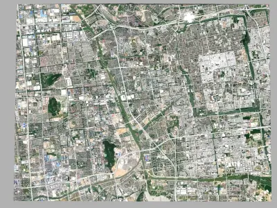 Cityscape Xukouzhen China 3D model