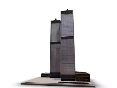 The Twin Towers - The Original Trade Center 3D print model