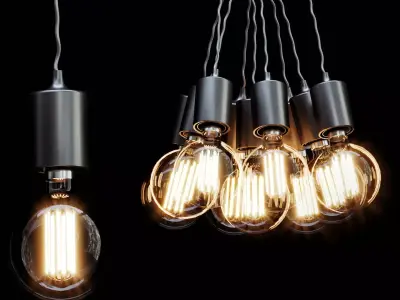 Mordern Nordic Edison 3D model