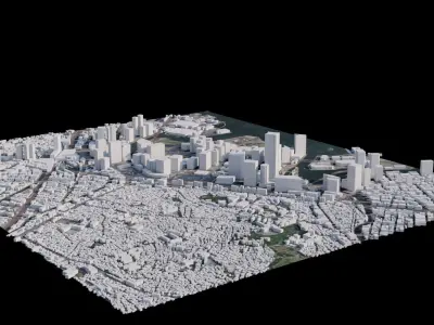 Yokohama - Japan 3D model