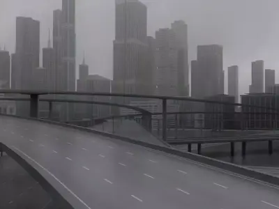 Freeway03 City 3D model