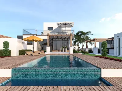 Modern House 3D model