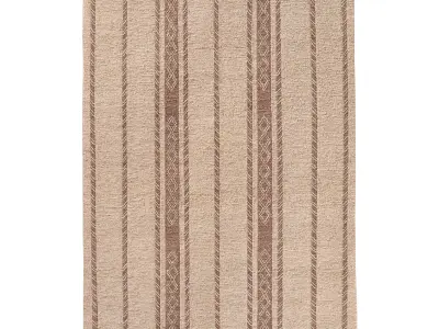 CHANDRI JUTE RUG 3D model