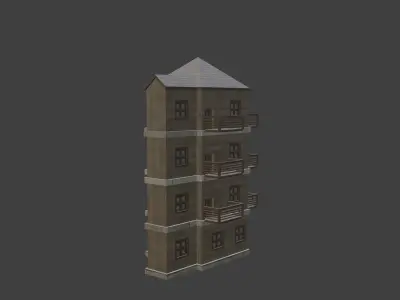 House Model 26 Low-poly 3D model