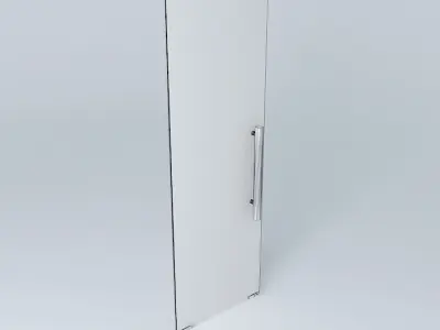 GLASS DOOR Free 3D model
