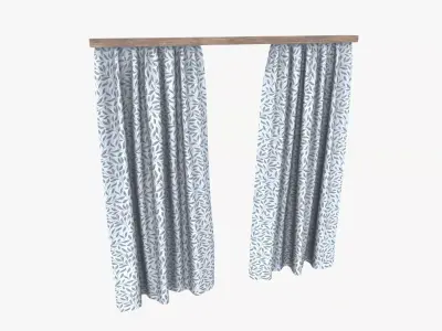 Curtain 3D model