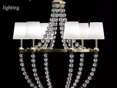Danville chandelier hudson valley lighting 3D model