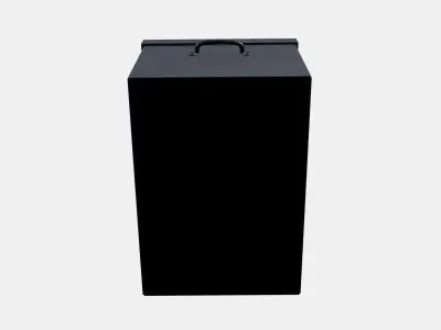 TJOG Storage box with lid 2 Low-poly 3D model