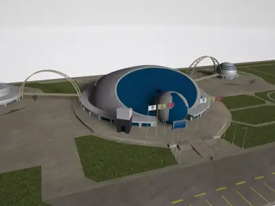 Konya Science Center 3D model