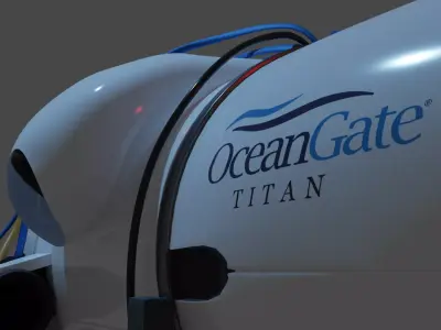OceanGate Titan Submersible  3D model