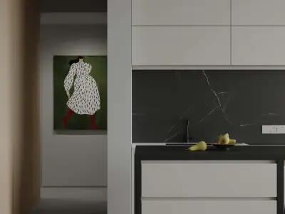 apartment interior scenes        3D model shop