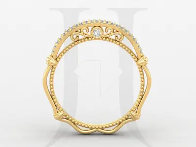 Jewelry Wedding 3D Print Model 3D print model