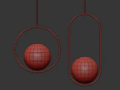 Ball Pendant 3D model