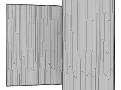 stained-glass window 3D model