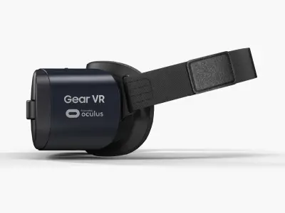 Samsung Gear VR SM-R323N VR headset  Low-poly 3D model