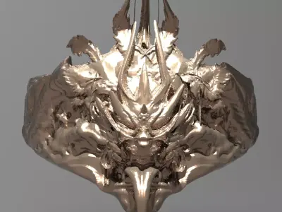 Dragon Emperor Belt 3D 3D model