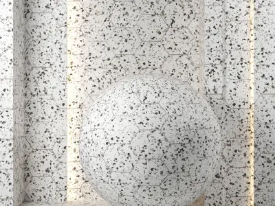 2 in 1 - 4k Terrazzo Confetti Vol 4 - seamless - pbr Texture