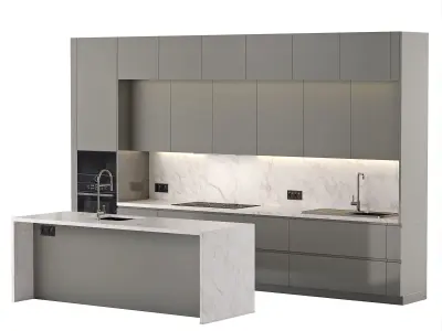 Kitchen 26 3D model purchase