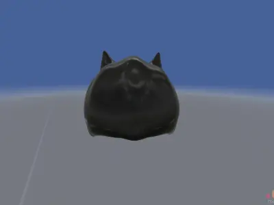 Batman Mask V3 3D model