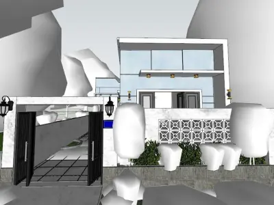 House v4 - Render Ready - Full 3D model 3D model