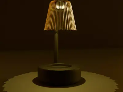 Realistic and Ready-to-Use 3D Lamp Model Low-poly 3D model