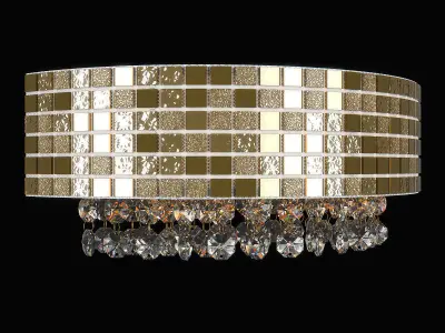 74362x Bezazz Lightstar Sconce 3D model