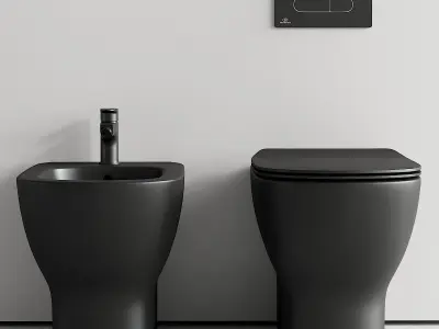 Ideal Standard Tesi WC art T3536V3 art T3540V3 3D model