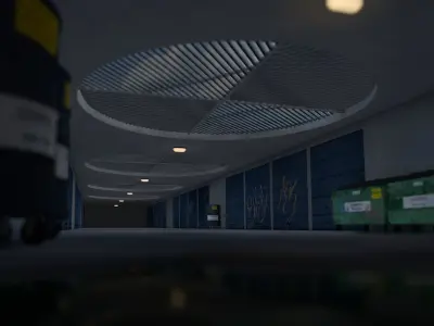 Storage Hallway  3D model