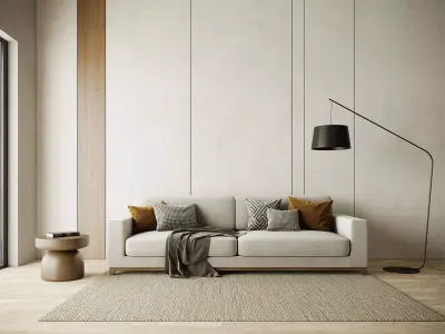 interior living room scene 42 3D model