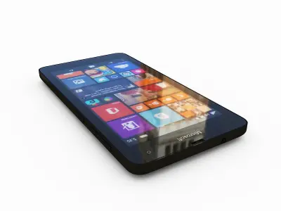 Microsoft Lumia 535 Black 3D model