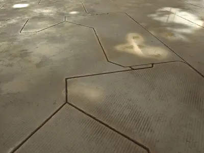 Sci fi - cyberpunk flooring - PBR  Texture