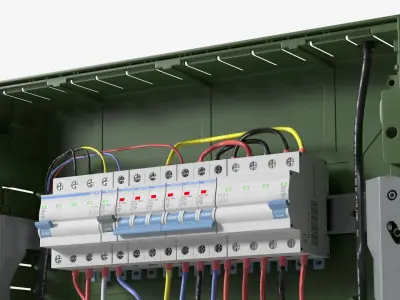  Flush Mount Distribution Board 