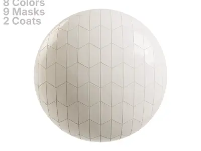 Trapezoid Tile in Hex Layout Texture