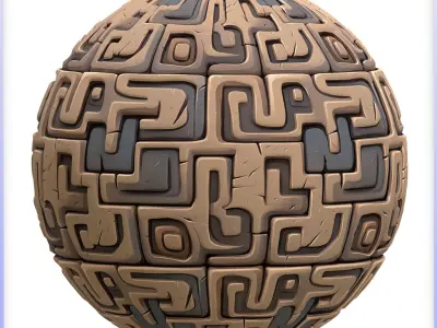 Stylized Wall Seamless Texture Texture 20