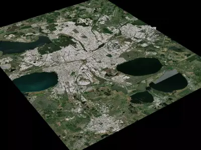 Chelyabinsk - Russia 3D model