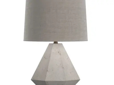 GANNON TABLE LAMP BASE 3D model