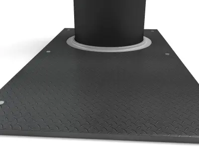 Security Bollard  3D model