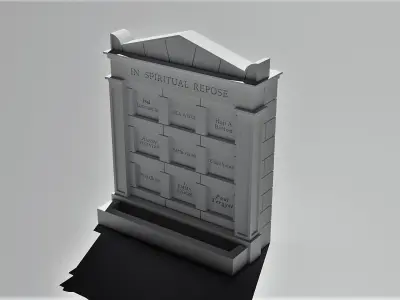 Haunted Mansion Exit Crypt 2 - Magic Kingdom 3D print model