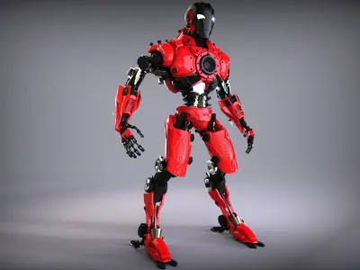 Sci-Fi Characters  Part 2 3D Model Pack