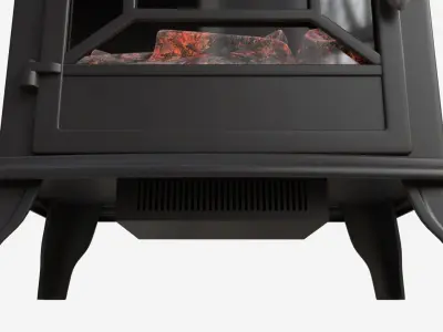 Electric Heater Fireplace Lokatse Home 03 3D model