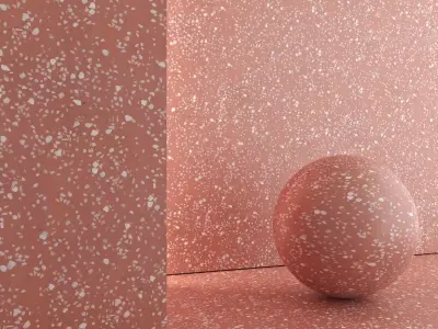Terrazzo Material and Tile - Set 04 Texture