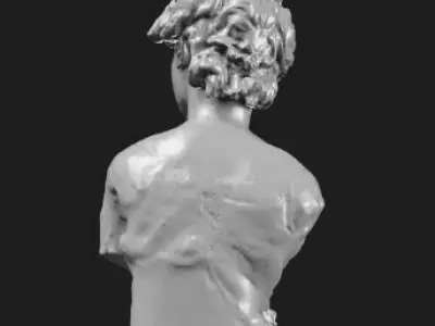 Eternal Serenity Statue Model 3D model