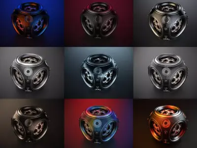 10 Sexy HDRI Studio Lighting 1 to 10 Texture
