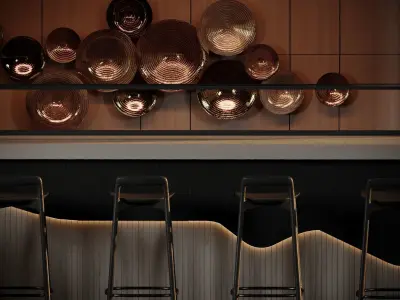 Bar-Set bar 3D model