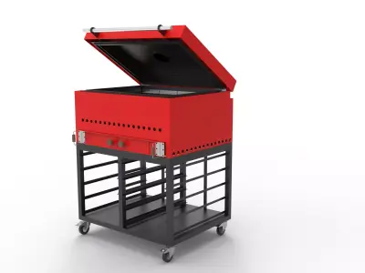 BBQ SOMKER  3D model